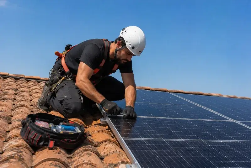 Maintenance et monitoring de panneaux solaires à Ernolsheim-Bruche